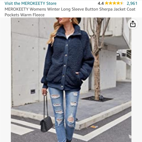 NWT Women’s Sherpa jacket - Picture 2 of 7